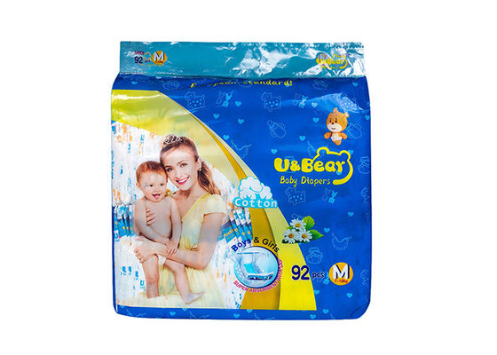Chỉ báo ướt 480ml Tã lót cho bé sơ sinh Lớp thấm hút mềm mại không dệt