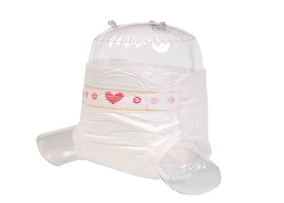 Màu xanh lá cây ADL Cotton Topsheet Tã mềm cho em bé Dây thắt lưng đàn hồi lớn Spandex