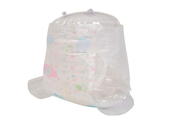 Green White ADL Soft Baby tã lót 3M Side Tape Vải không dệt