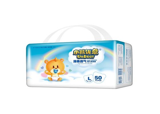 USA Fluff Pulp cho trẻ sơ sinh Tã cho trẻ sơ sinh 360 độ Dây thắt lưng co giãn đàn hồi