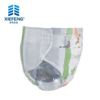 Tã giấy trẻ em dùng một lần có in nổi 520 * 320mm Green ADL