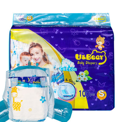 Tã cho bé sơ sinh màu xanh ADL Kích thước lớn 520 * 320mm Độ thấm hút thoáng khí