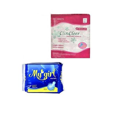 Khăn giấy vệ sinh bông mềm không dệt Topsheet 320mm Bột giấy mịn Hoa Kỳ