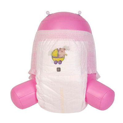 Tã bông in kéo lên cho bé Kích thước 4 Bảo vệ Antileak dùng một lần
