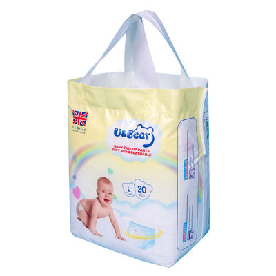Có thể điều chỉnh bột giấy kéo lên quần tã cho bé