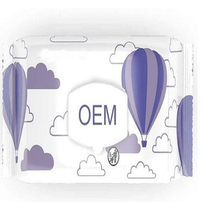 ODM Thành phần dịu nhẹ Khăn ướt cho bé EDI Nước tinh khiết không dệt