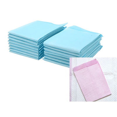 Màu xanh lam SAP Tấm lót giường không kiểm soát dùng một lần 60 * 60cm Tấm lót không kiểm soát