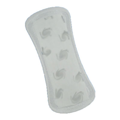 Màu xanh lá cây tiêu cực Anion Chip Cotton Panty Liner Độ thấm hút cao 180mm