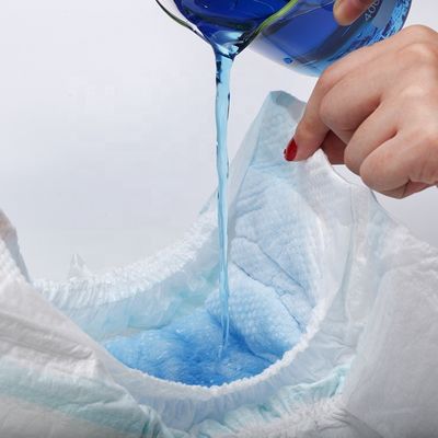 Tã quần dùng một lần siêu mỏng không dệt với ADL xanh lục