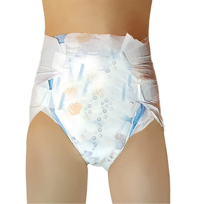 Tã dành cho người lớn Unisex siêu dày màu xanh ADL với tấm chắn 3D
