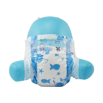 Chống rò rỉ 3D siêu mỏng Tã giấy trẻ em dùng một lần có ADL xanh lục