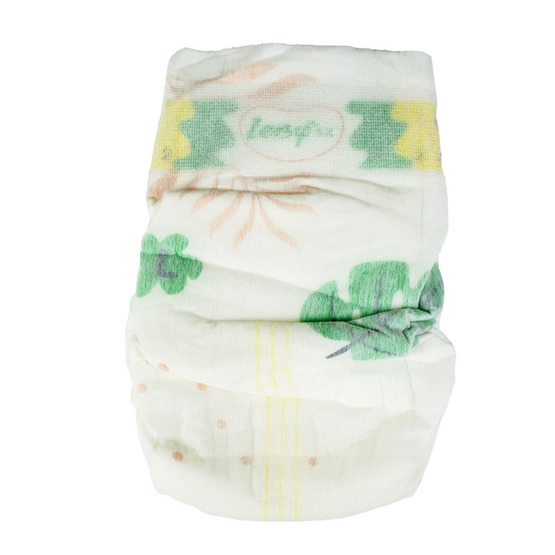 Màu in 35lbs Tã bơi dùng một lần 3D Leak Guard Fluff Pulp