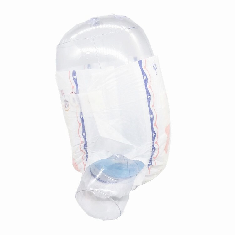 Tã lót cho bé sơ sinh mềm L XL Bột giấy không dệt 3D Bảo vệ rò rỉ